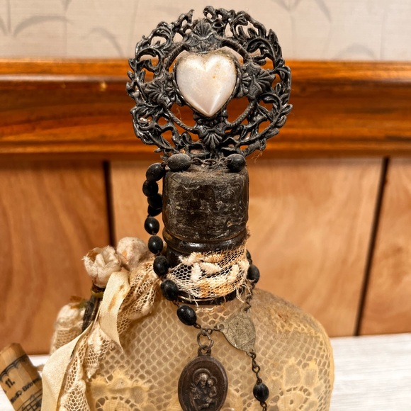 Mixed Media Vintage Bottle - Picture 3 of 8